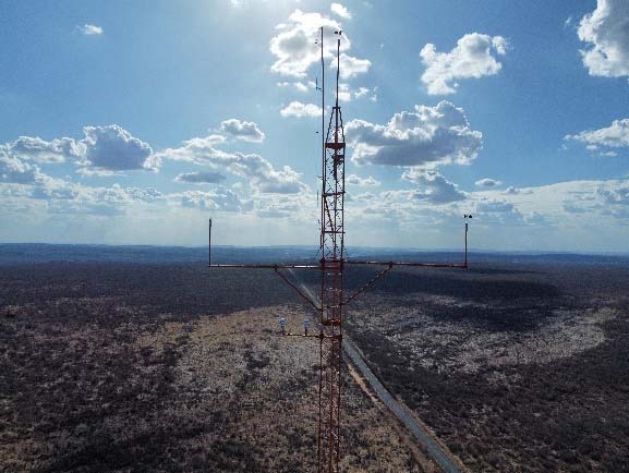 Torre anemométrica 135m — Buriti dos Montes – PI