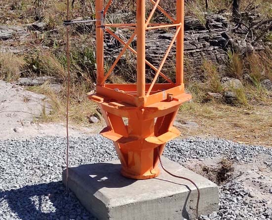 Torre anemométrica 120m — Presidente Juscelino – MG